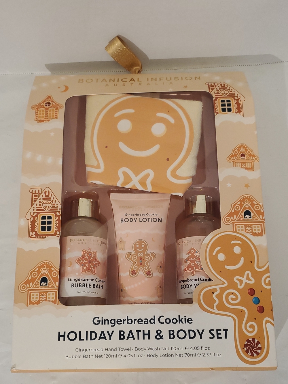Botanical Infusion Gingerbread Cookie Holiday Bath & Body